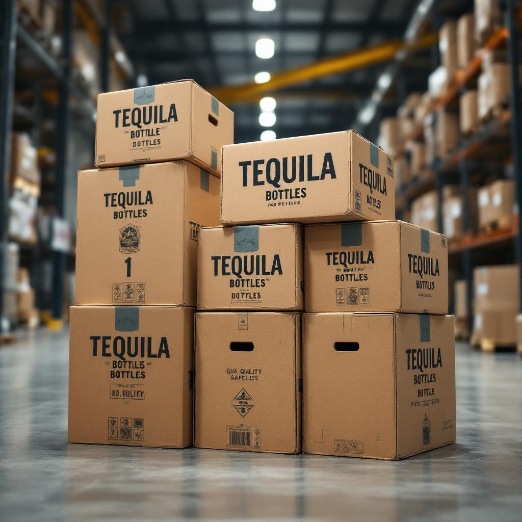 Cajas de Carton para Botellas de Tequila