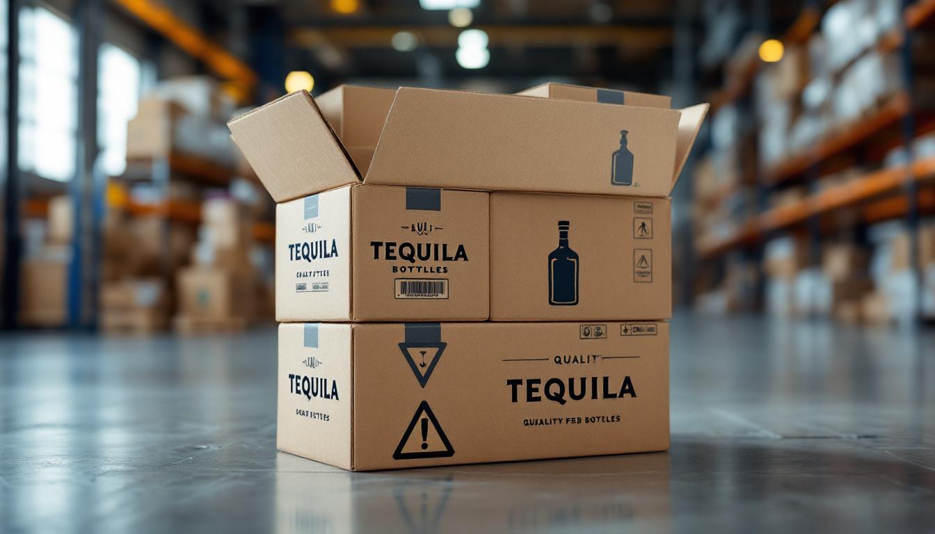 Cajas de Carton para Botellas de Tequila